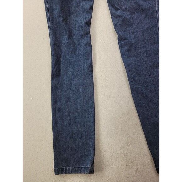 Diane Von Furstenberg Skinny Jean Lightweight Denim Stretch Women's 8 Side Zip - Picture 11 of 13